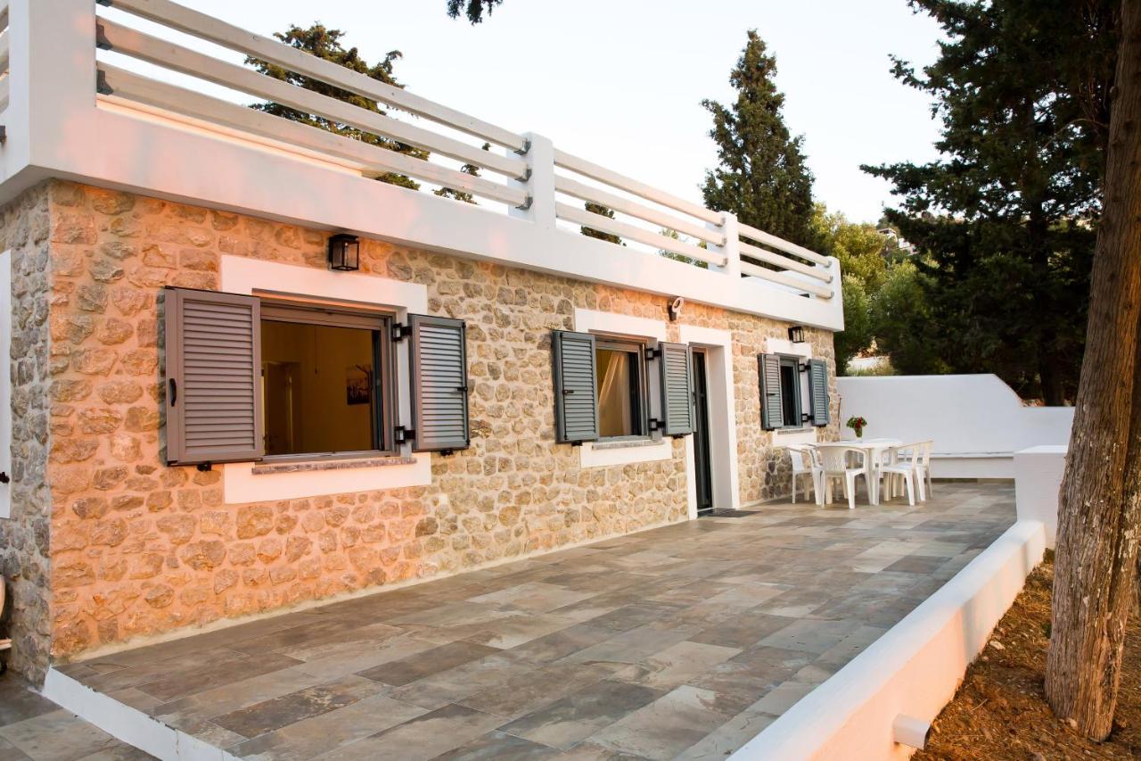 Marialenas House - Stone House At Myrties Beach Kalymnos Exterior foto