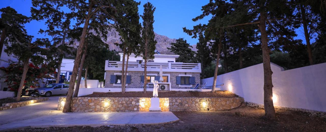 Marialenas House - Stone House At Myrties Beach Kalymnos Exterior foto