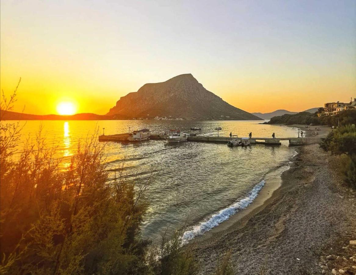 Marialenas House - Stone House At Myrties Beach Kalymnos Exterior foto