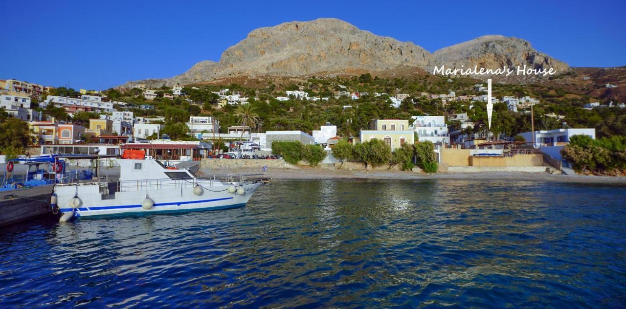 Marialenas House - Stone House At Myrties Beach Kalymnos Exterior foto