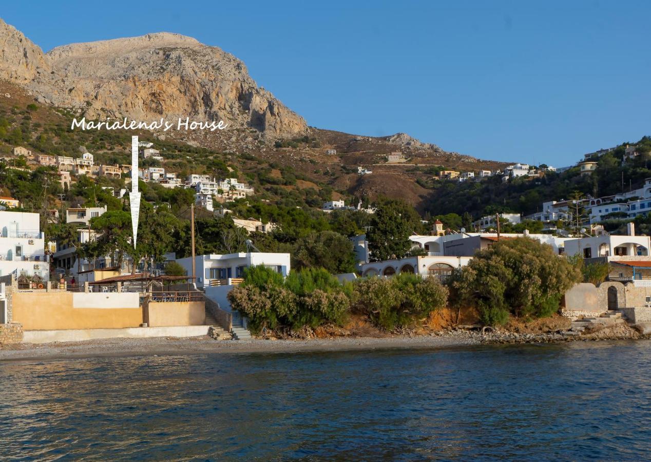 Marialenas House - Stone House At Myrties Beach Kalymnos Exterior foto